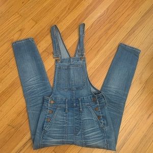 Madewell Skinny Overalls